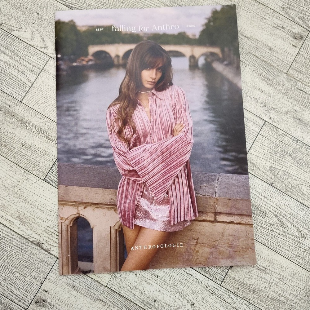Anthropologie 2023 September Falling for‎ Anthro Catalog Lookbook Back Issue